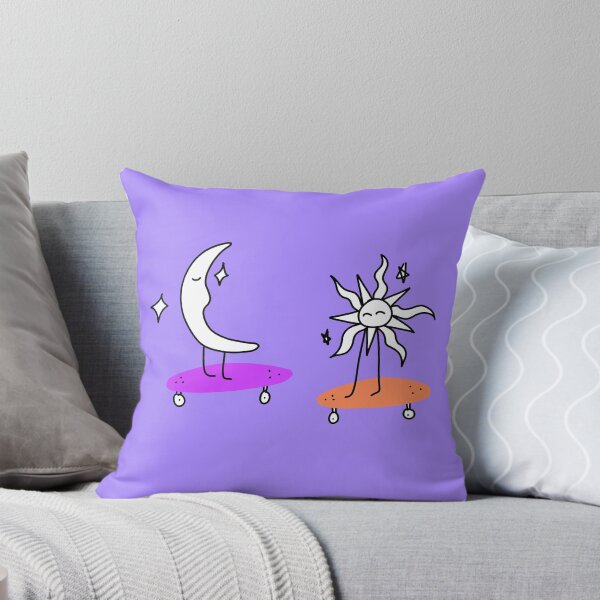 Item preview, Skateboarding Sun and Moon designed and sold by PeachPxe.