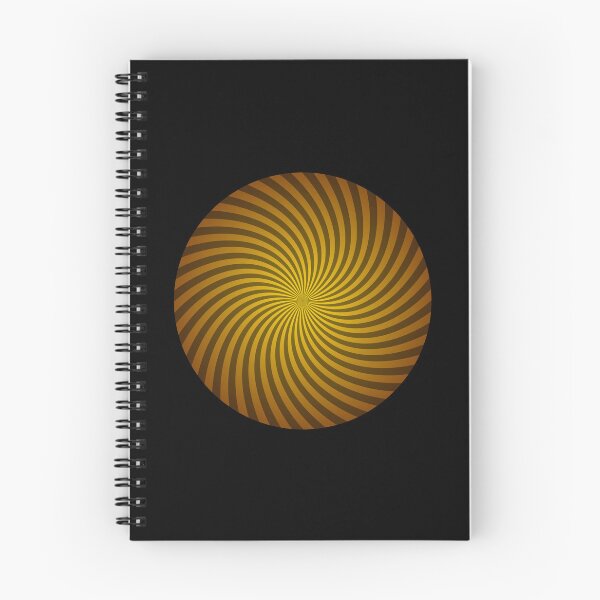 Item preview, Hypnotic Spiral "Discordia" - Orange, Circle, Counter-Clockwise designed and sold by Ella Jameson.