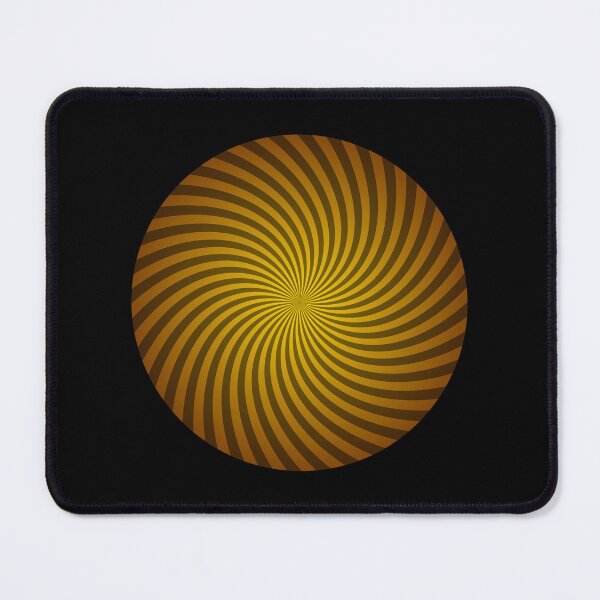 Item preview, Hypnotic Spiral "Discordia" - Orange, Circle, Counter-Clockwise designed and sold by Ella Jameson.