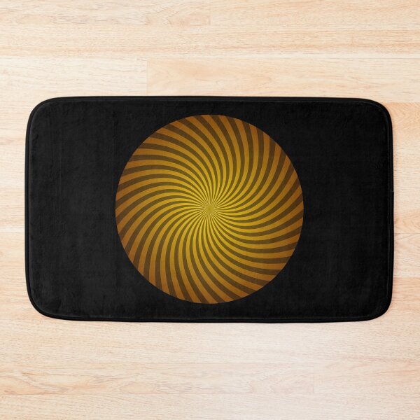 Item preview, Hypnotic Spiral "Discordia" - Orange, Circle, Counter-Clockwise designed and sold by Ella Jameson.