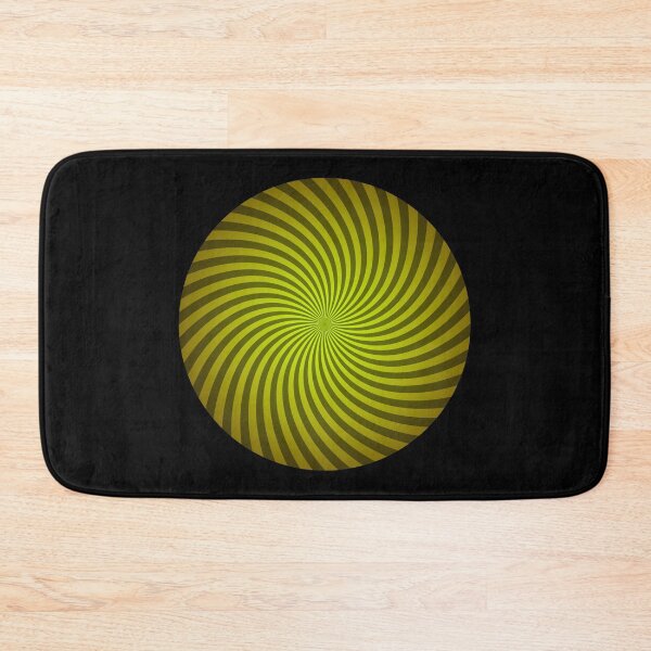 Item preview, Hypnotic Spiral "Discordia" - Yellow, Circle, Counter-Clockwise designed and sold by Ella Jameson.