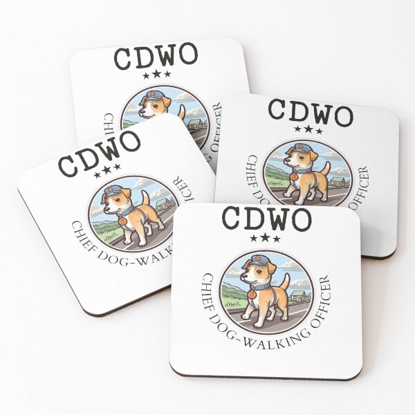 Item preview, Chief Dog-walking Officer designed and sold by Patrick Edwards.