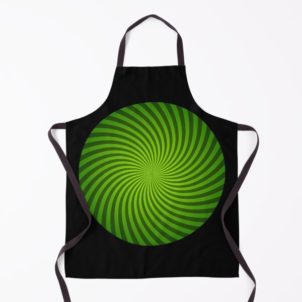 Item preview, Hypnotic Spiral "Discordia" - Green, Circle, Counter-Clockwise designed and sold by Ella Jameson.
