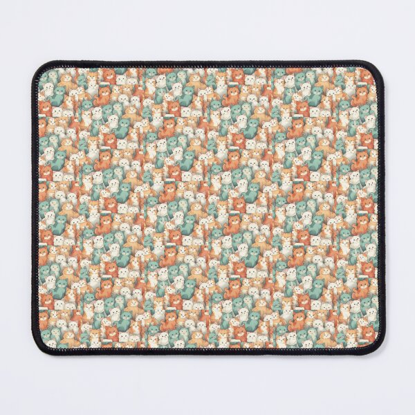 Item preview, Cute Colorful Cats Pattern designed and sold by EpicFoxArt.