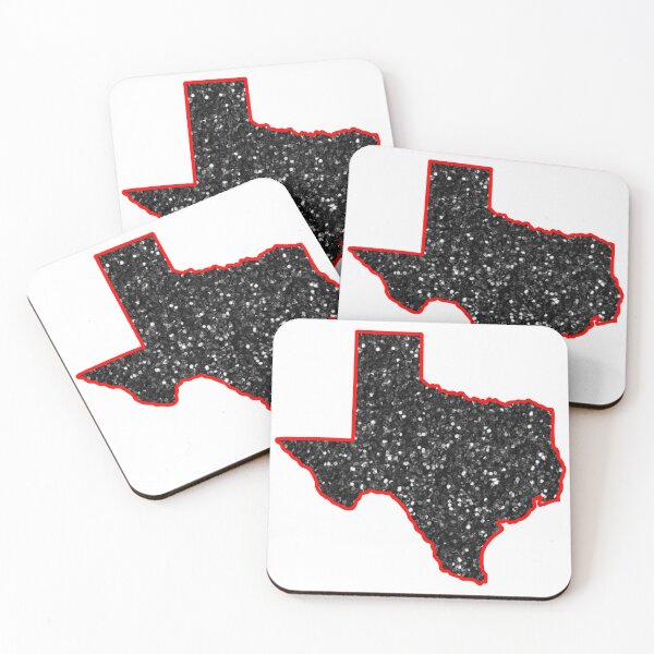 Item preview, red and black glitter texas designed and sold by mtayzart.