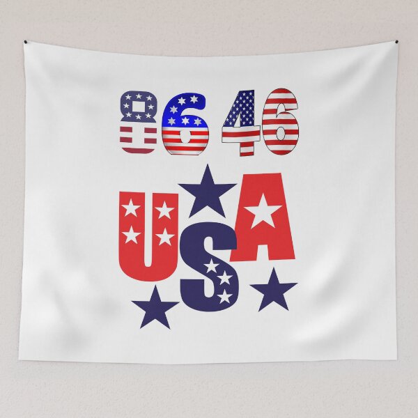 Item preview, 86 46 Usa Flag Anti Biden, IMPEACH JOE BIDEN T-Shirt designed and sold by lbouaissi001.