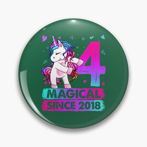 Item preview, 4 Year Old Unicorn Flossing 4th Birthday 	 Unicorn Party 	 	 designed and sold by wpyhbesvj32.