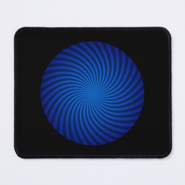Item preview, Hypnotic Spiral "Discordia" - Blue, Circle, Counter-Clockwise designed and sold by Ella Jameson.