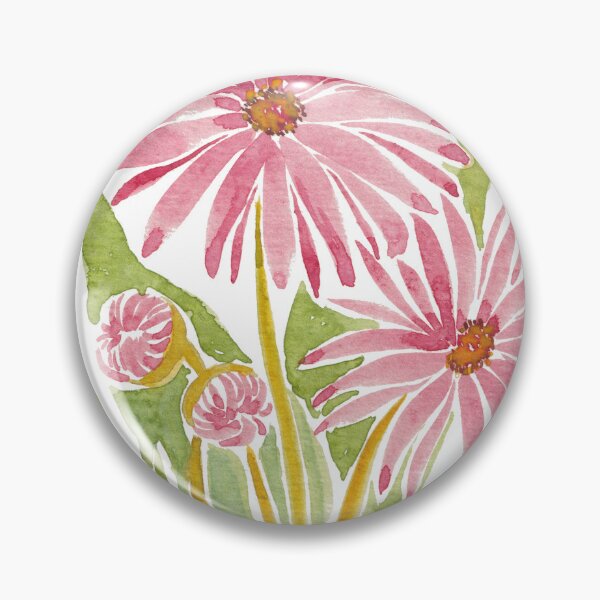 Item preview, Gerberas Fucsias en Gouache designed and sold by JRoseDesign.