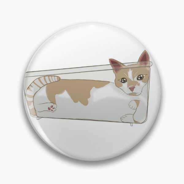 Item preview, Long Smooshed Cat Sticker - Liquid Cats designed and sold by N9Livez.