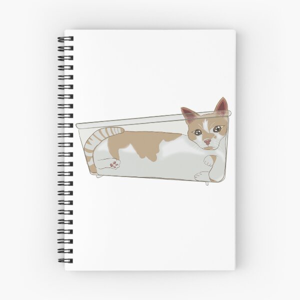 Item preview, Long Smooshed Cat Sticker - Liquid Cats designed and sold by N9Livez.