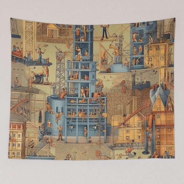 Aperçu de l'œuvre Father's Day builder pattern créée et vendue par WorldOfHolidays.