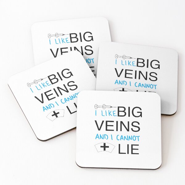 Item preview, I Like Big Veins - Blue designed and sold by peachesandfizz.