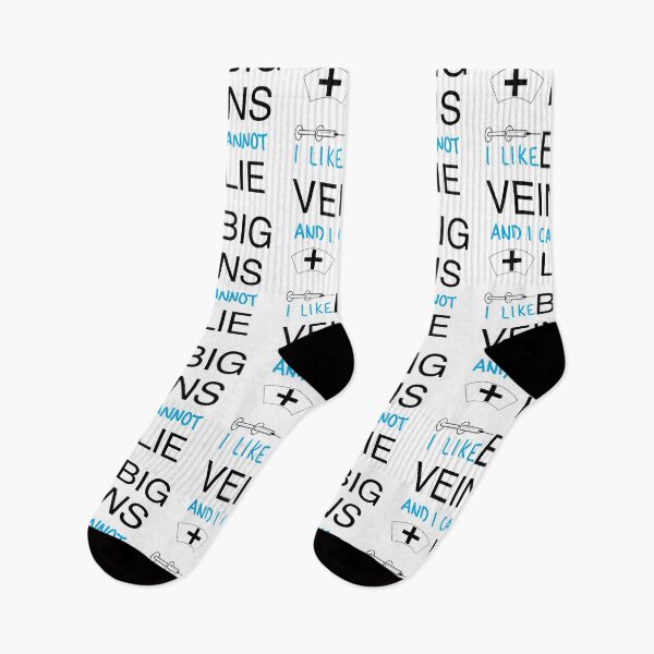 Item preview, I Like Big Veins - Blue designed and sold by peachesandfizz.