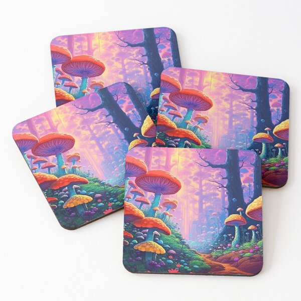 Item preview, Mystical Mushroom Forest designed and sold by kaitlynlingo.
