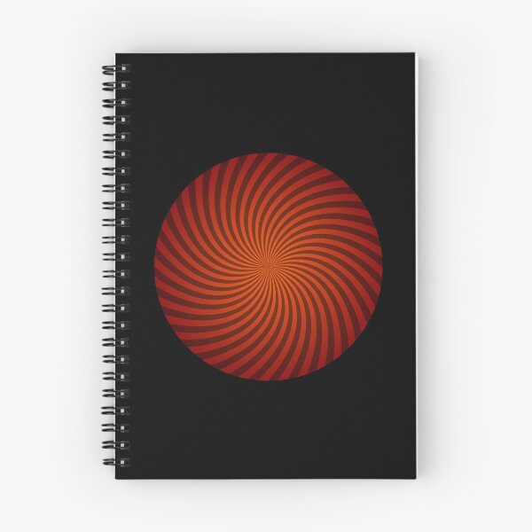Item preview, Hypnotic Spiral "Discordia" - Red, Circle, Clockwise designed and sold by Ella Jameson.