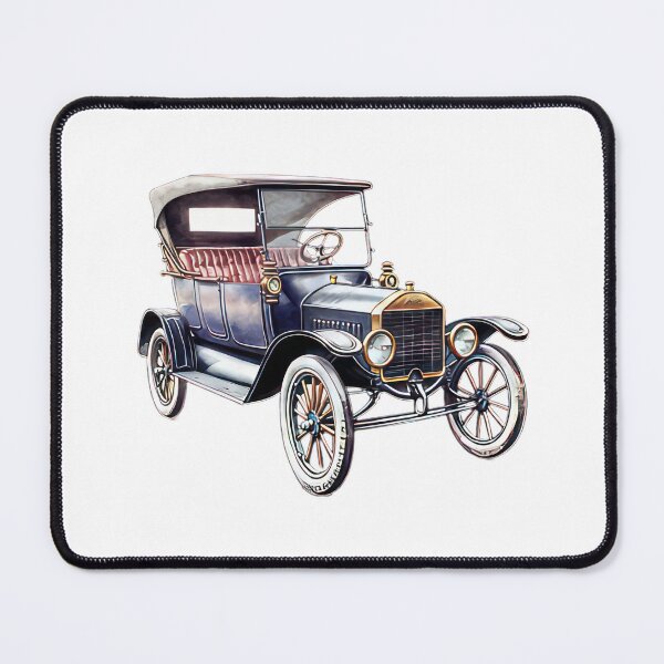 Item preview, Vintage Drawing of a Ford Model T - Classic Automobile Art designed and sold by CosmicScare10.