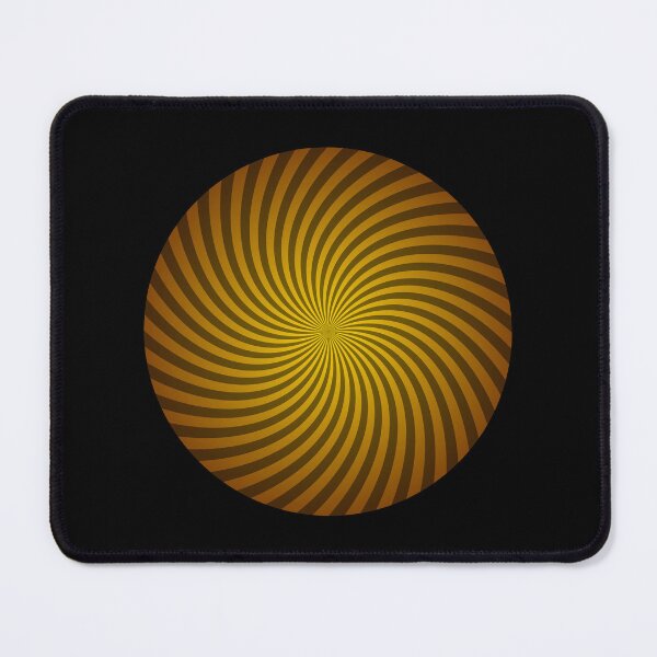 Item preview, Hypnotic Spiral "Discordia" - Orange, Circle, Clockwise designed and sold by Ella Jameson.