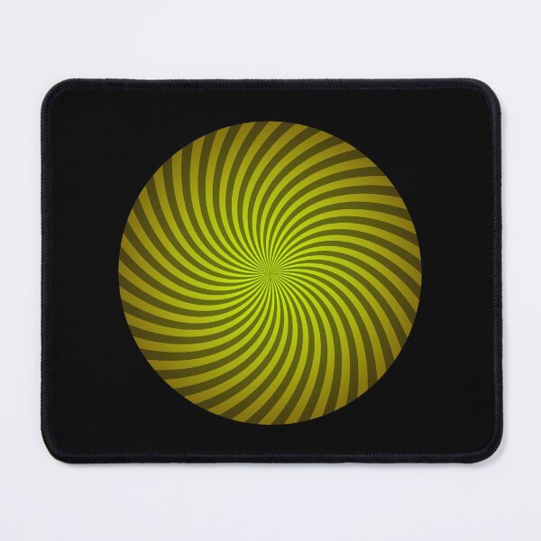 Item preview, Hypnotic Spiral "Discordia" - Yellow, Circle, Clockwise designed and sold by Ella Jameson.
