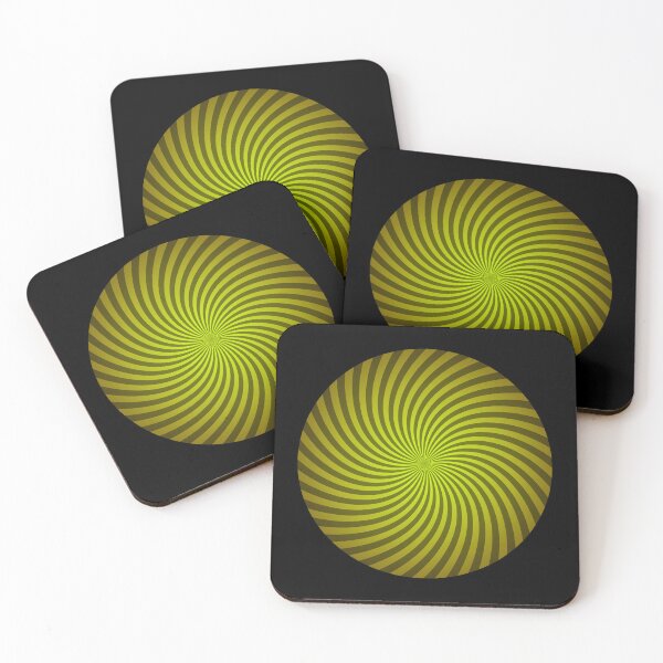 Item preview, Hypnotic Spiral "Discordia" - Yellow, Circle, Clockwise designed and sold by Ella Jameson.
