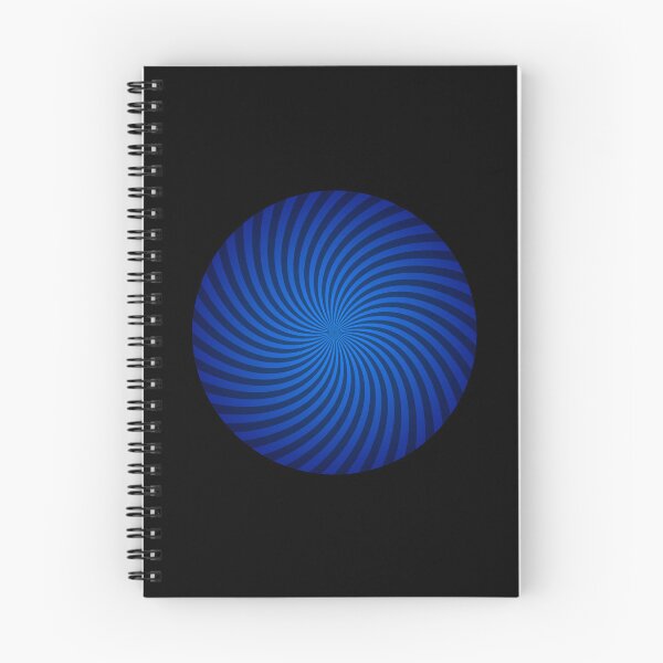 Item preview, Hypnotic Spiral "Discordia" - Blue, Circle, Clockwise designed and sold by Ella Jameson.