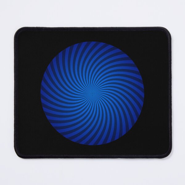Item preview, Hypnotic Spiral "Discordia" - Blue, Circle, Clockwise designed and sold by Ella Jameson.