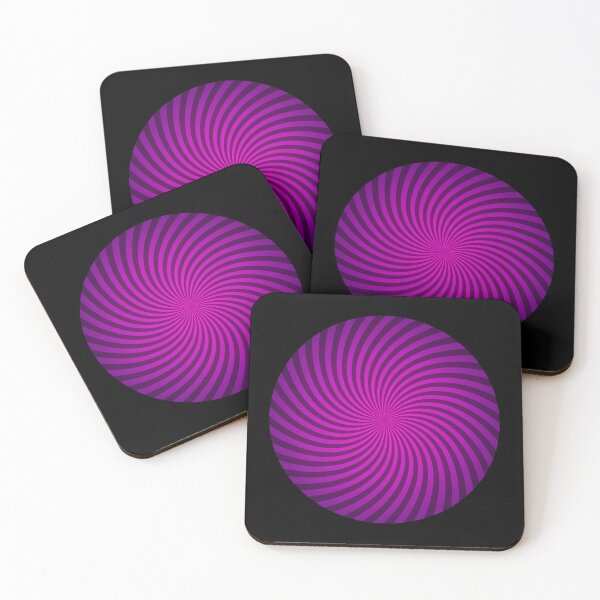 Item preview, Hypnotic Spiral "Discordia" - Magenta, Circle, Clockwise designed and sold by Ella Jameson.