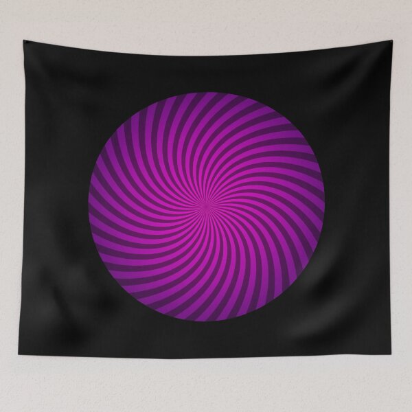 Item preview, Hypnotic Spiral "Discordia" - Magenta, Circle, Clockwise designed and sold by Ella Jameson.