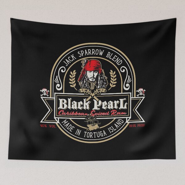 Item preview, Black Pearl Rum designed and sold by Alema Art.