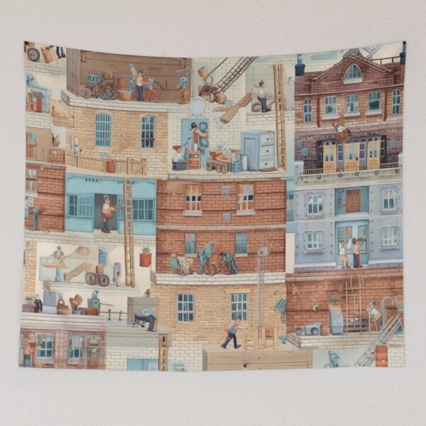 Aperçu de l'œuvre Father's Day builder pattern créée et vendue par WorldOfHolidays.