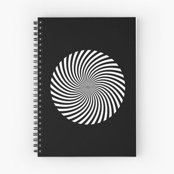 Item preview, Hypnotic Spiral "Discordia" - Black/White, Circle, Clockwise designed and sold by Ella Jameson.