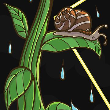 Snail Tower Tarot Card Sticker For Sale By Mackongoo Redbubble