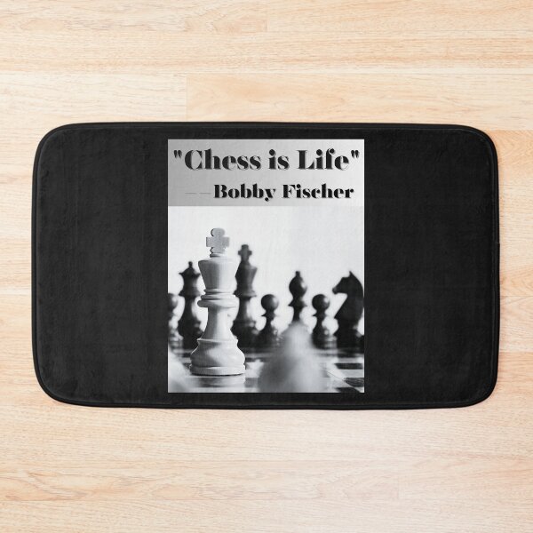 Item preview, "Chess is Life" – Bobby Fischer designed and sold by Planet Agora.