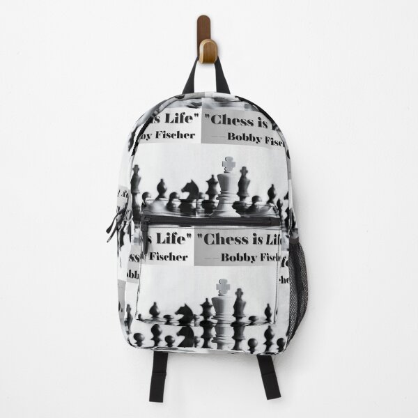 Item preview, "Chess is Life" – Bobby Fischer designed and sold by Planet Agora.