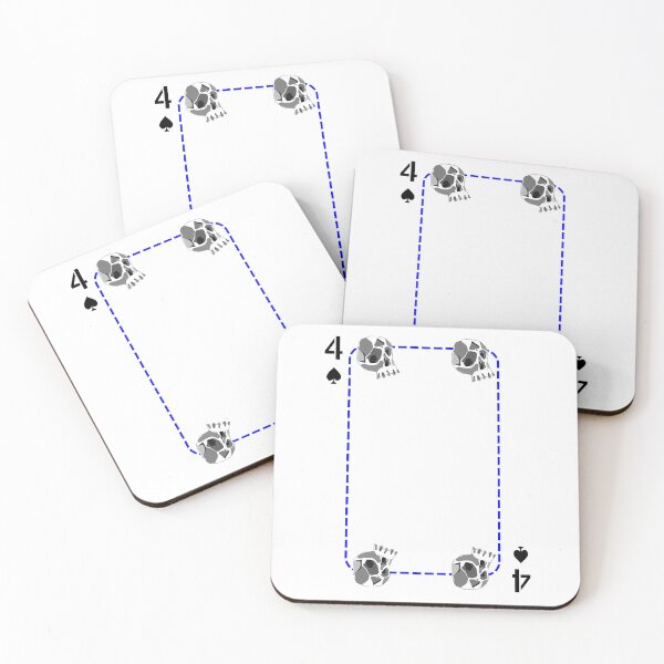 Item preview, 4 of spades designed and sold by Whimsy Trail Co.