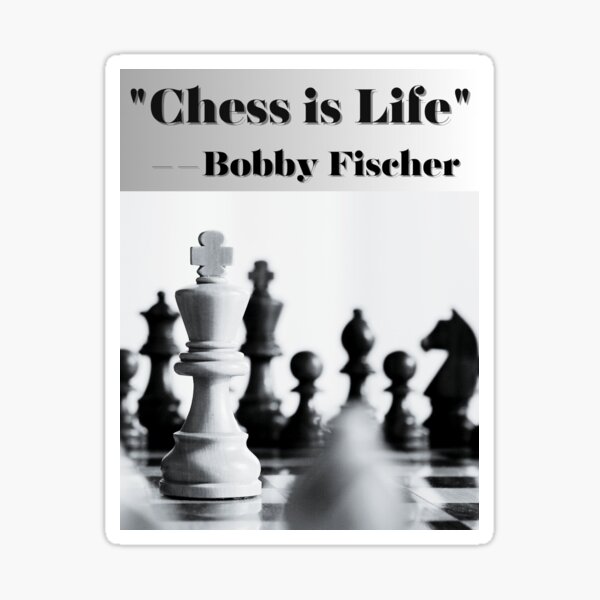 Bobby Fischer Stickers for Sale