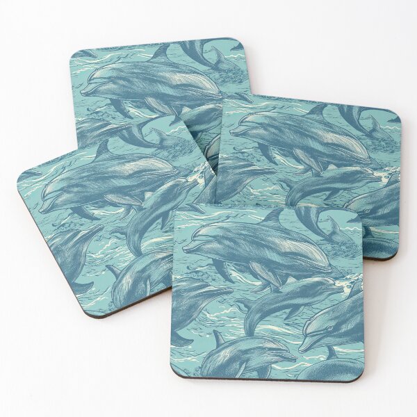 Item preview, Seamless Dolphin Pattern designed and sold by Offsite.