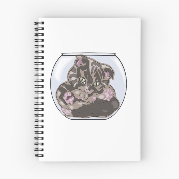 Item preview, Fishbowl Cat Sticker - Liquid Cats designed and sold by N9Livez.