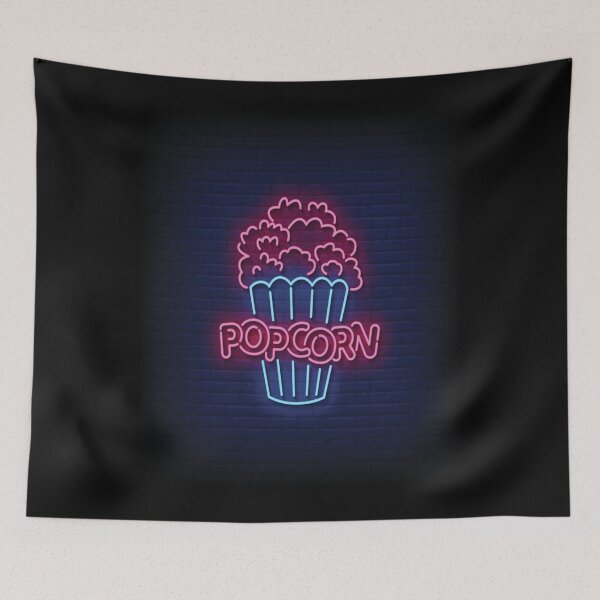 Item preview, Neon: Popcorn Sign designed and sold by mturns57.
