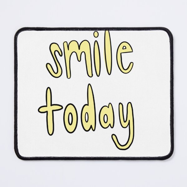 Item preview, Smile today yellow font designed and sold by KristenST.