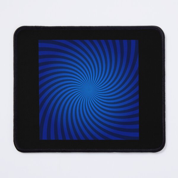 Item preview, Hypnotic Spiral "Discordia" - Blue, Square, Counter-Clockwise designed and sold by Ella Jameson.