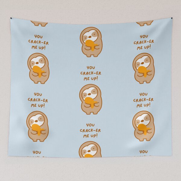 Item preview, You Crack Me Up Cheese Cracker Sloth  designed and sold by theslothinme.