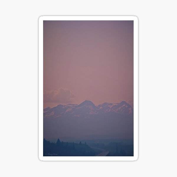Item preview, Dancing Woman Mountain through Wildfire Smoke designed and sold by Vivar Photo.