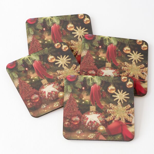 Item preview, Red and gold Christmas  designed and sold by AnnSMac.