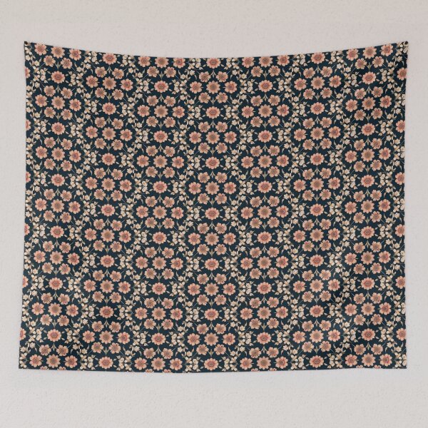 Item preview, retro floral pattern design designed and sold by UNICORNSPOD.