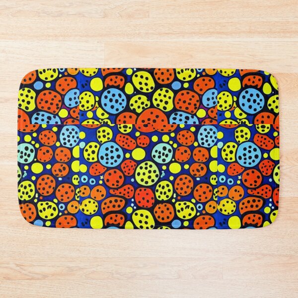 Item preview, Vibrant Bacteria Pattern - Colorful Microorganisms Art designed and sold by JojoArtEvo.