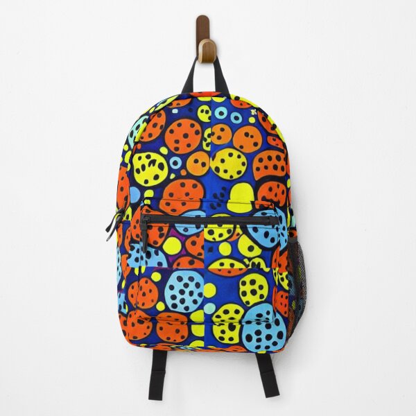 Item preview, Vibrant Bacteria Pattern - Colorful Microorganisms Art designed and sold by JojoArtEvo.