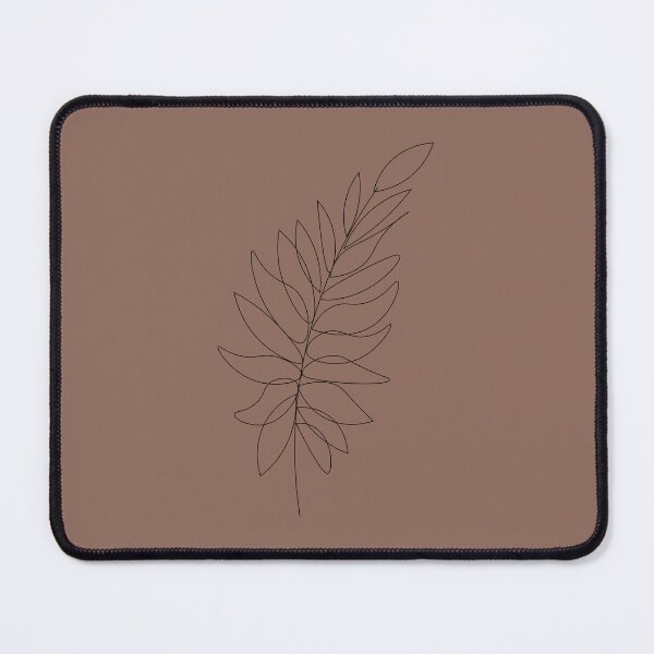 Item preview, Minimalist Burgundy Fern Plant designed and sold by GoodJobLola.