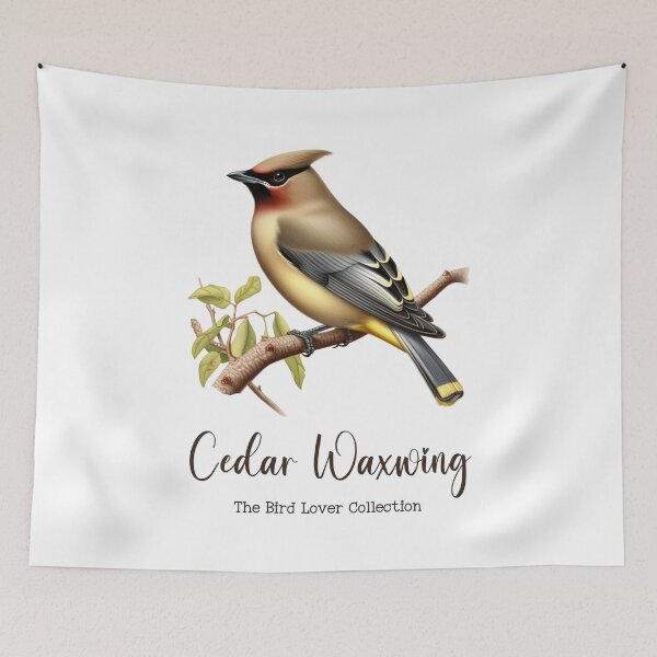 Item preview, Cedar Waxwing - The Bird Lover Collection designed and sold by GoodOldVintage.