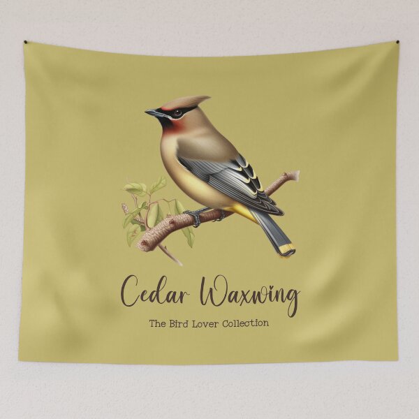 Item preview, Cedar Waxwing - The Bird Lover Collection designed and sold by GoodOldVintage.